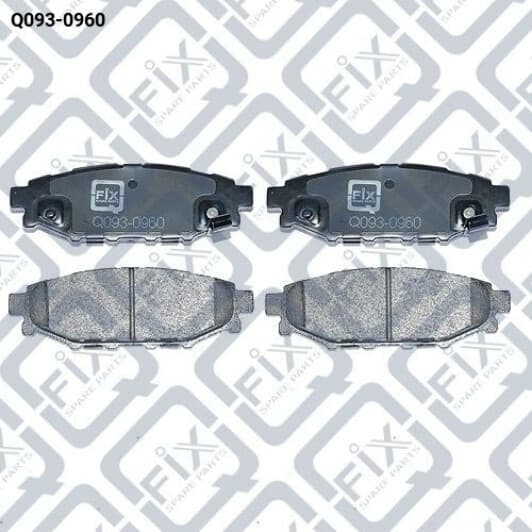 Q0930960 Q-Fix Тормозные колодки