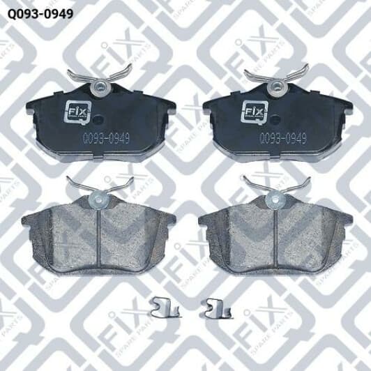Q0930949 Q-Fix Тормозные колодки