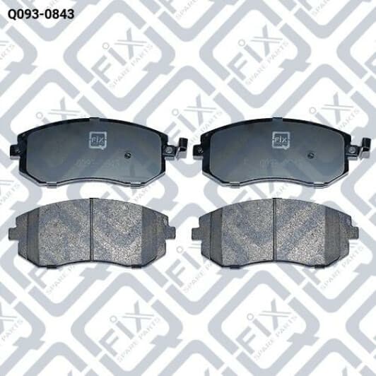 Q0930843 Q-Fix Тормозные колодки