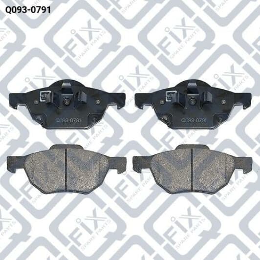 Q0930791 Q-Fix Тормозные колодки