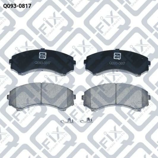 Q0930817 Q-Fix Тормозные колодки