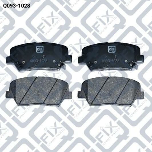 Q0931028 Q-Fix Тормозные колодки