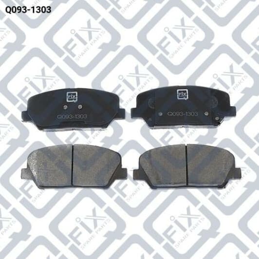 Q0931303 Q-Fix Тормозные колодки
