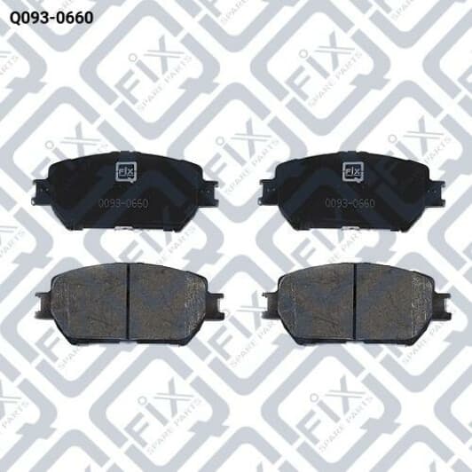 Q0930660 Q-Fix Тормозные колодки