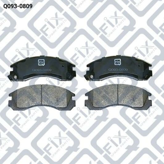 Q0930809 Q-Fix Тормозные колодки