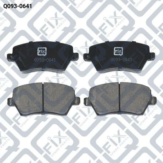 Q0930641 Q-Fix Тормозные колодки