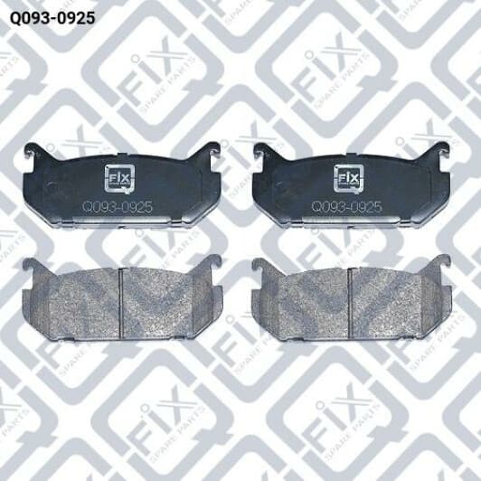 Q0930925 Q-Fix Гальмівні колодки