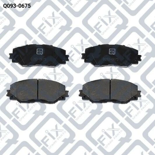 Q0930675 Q-Fix Тормозные колодки