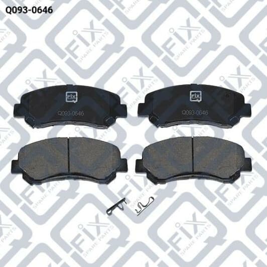 Q0930646 Q-Fix Тормозные колодки