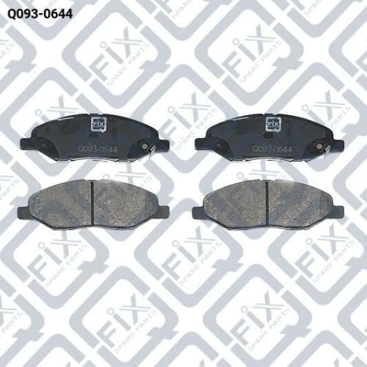Q0930644 Q-Fix Тормозные колодки