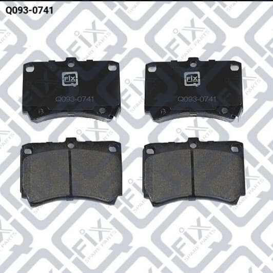 Q0930741 Q-Fix Тормозные колодки
