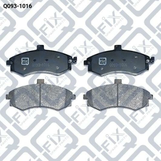 Q0931016 Q-Fix Тормозные колодки