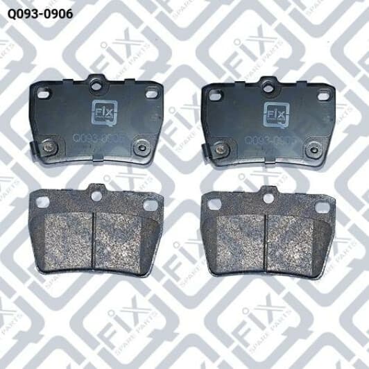 Q0930906 Q-Fix Тормозные колодки