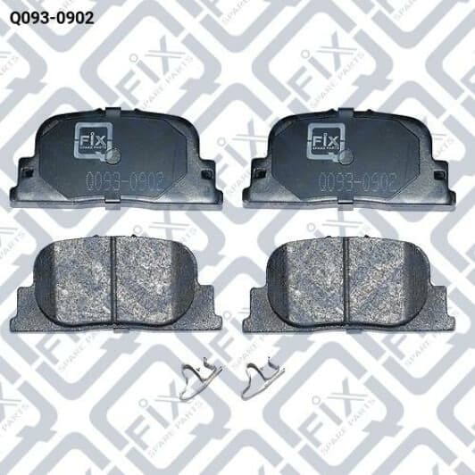Q0930902 Q-Fix Гальмівні колодки
