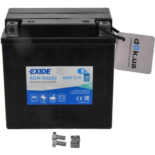 Аккумулятор Exide 6 CT-9-L AGM AGM12-9