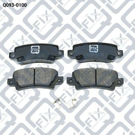 Q0930100 Q-Fix Гальмівні колодки