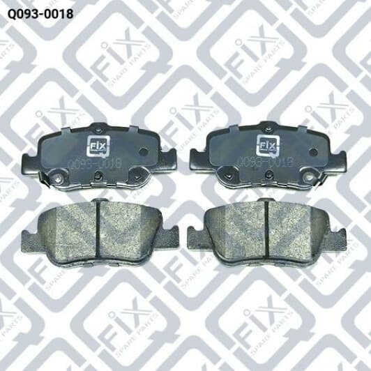 Q0930018 Q-Fix Тормозные колодки