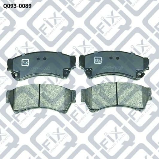 Q0930089 Q-Fix Тормозные колодки