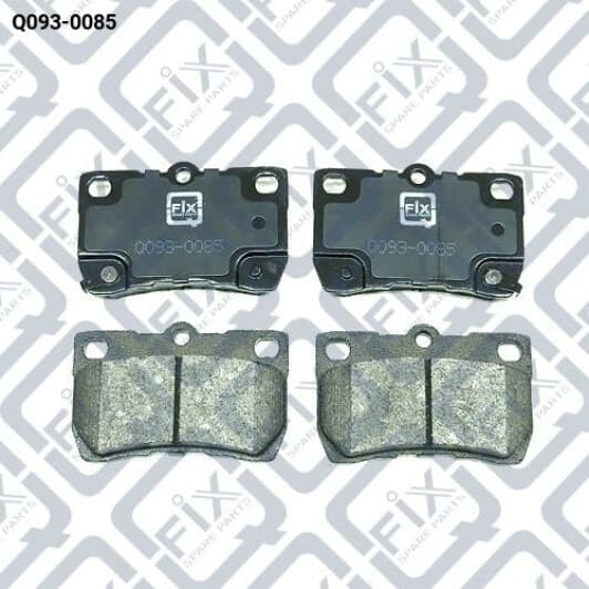 Q0930085 Q-Fix Тормозные колодки