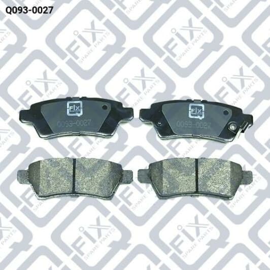 Q0930027 Q-Fix Тормозные колодки