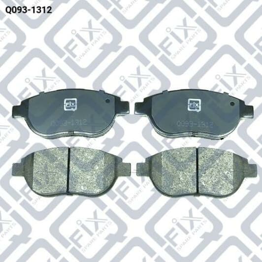Q0931312 Q-Fix Тормозные колодки