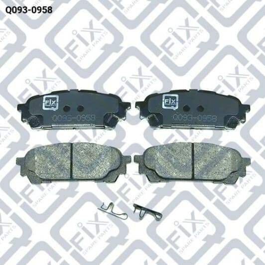 Q0930958 Q-Fix Тормозные колодки