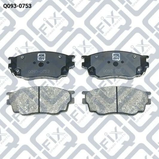 Q0930753 Q-Fix Тормозные колодки