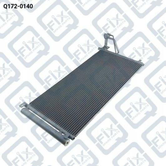 q1720140 Q-Fix РАДИАТОР КОНДИЦИОНЕРА (с осушителем)