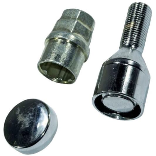 Комплект болтов-секреток с ключом WALLINE 3720932WL