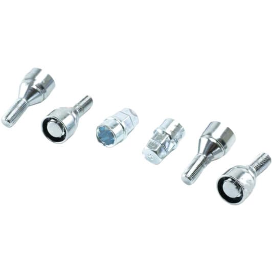 Комплект болтов-секреток с ключом WALLINE 372110X2