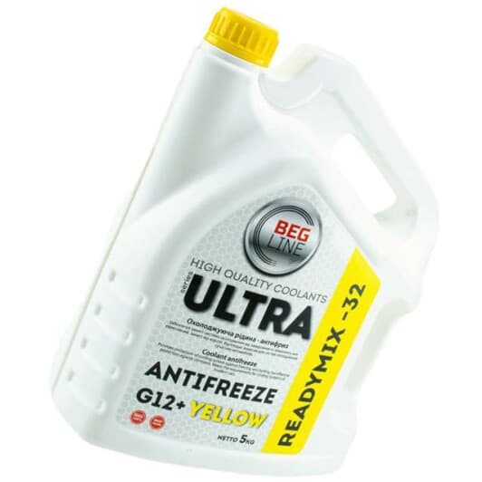 Beg-Line Ultra G12+ желтый -32 °C, 5 л (BL281941) готовый антифриз