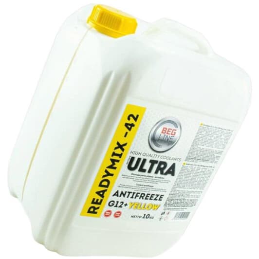 Beg-Line Ultra G12+ желтый -42 °C, 10 л (BL281945) готовый антифриз