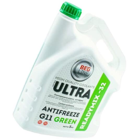 Beg-Line Ultra G11+ зеленый -32 °C, 5 л (BL281240) готовый антифриз