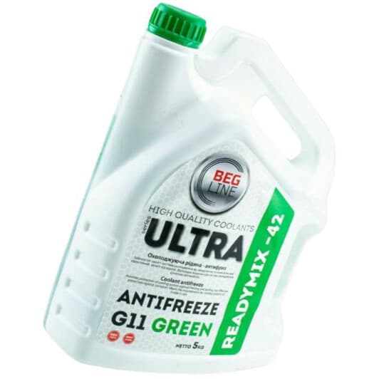 Beg-Line Ultra G11+ зеленый -42 °C, 5 л (BL281931) готовый антифриз