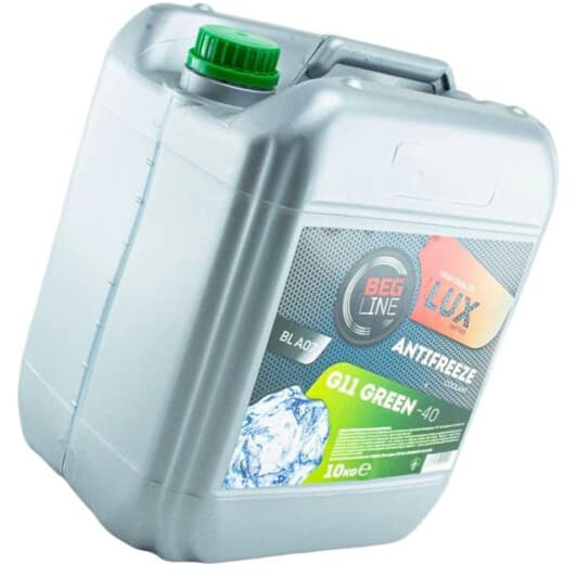 Beg-Line Lux G11 зеленый -40 °C, 10 л (BLA07) готовый антифриз