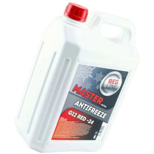 Beg-Line Master G12 красный -24 °C, 5 л (BL277727) готовый антифриз