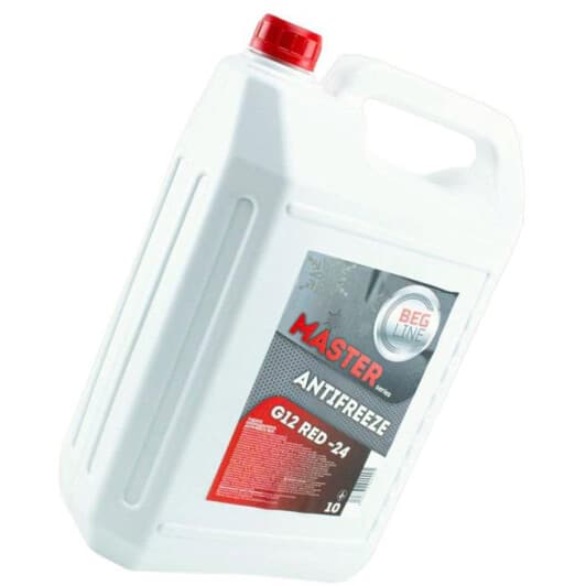 Beg-Line Master G12 красный -24 °C, 10 л (BL277729) готовый антифриз