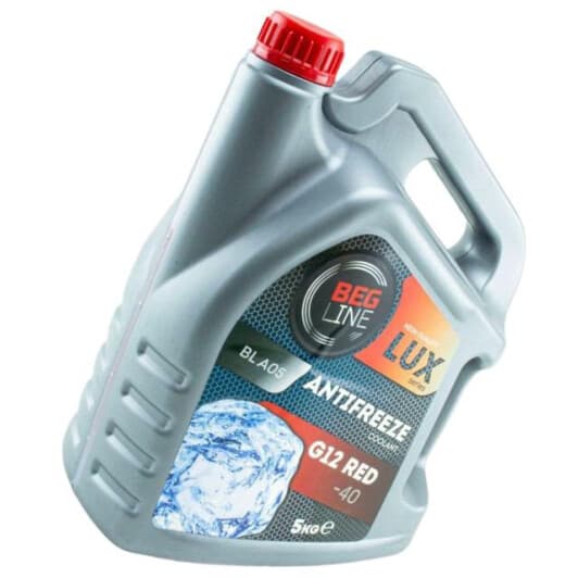 Beg-Line Lux G12 червоний -40 °C, 5 л (BLA05) готовий антифриз
