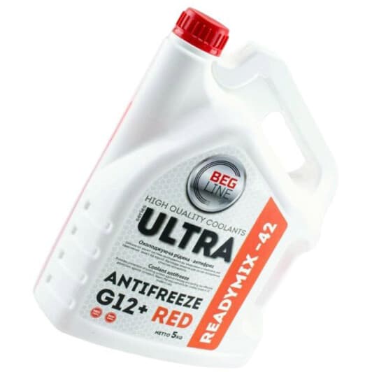 Beg-Line Ultra G12+ красный -42 °C, 5 л (BL281930) готовый антифриз