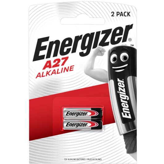 Батарейка Energizer 6429540 A27 12 V 2 шт