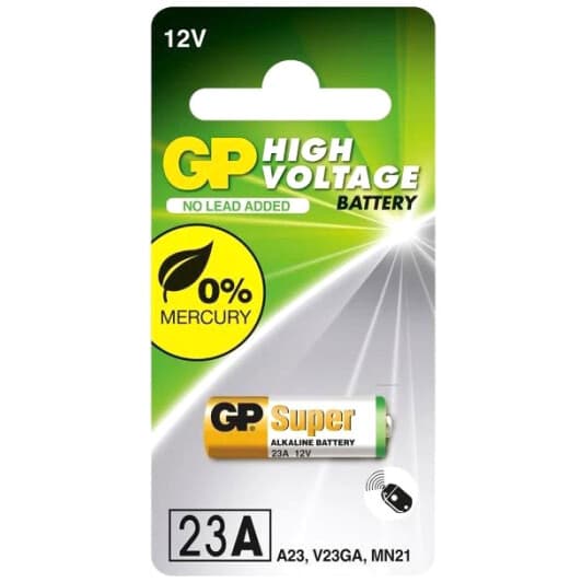 Батарейка GP High Voltage 23AE-U1 A23 12 V 1 шт
