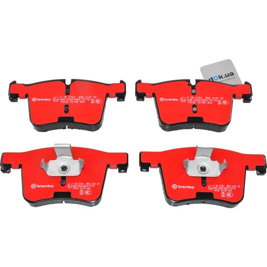p06075x Brembo Тормозные колодки
