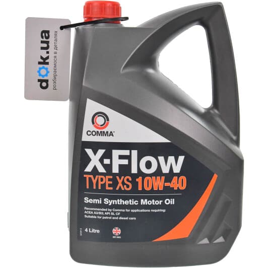 Comma X-Flow Type XS 10W-40 (4 л) моторное масло