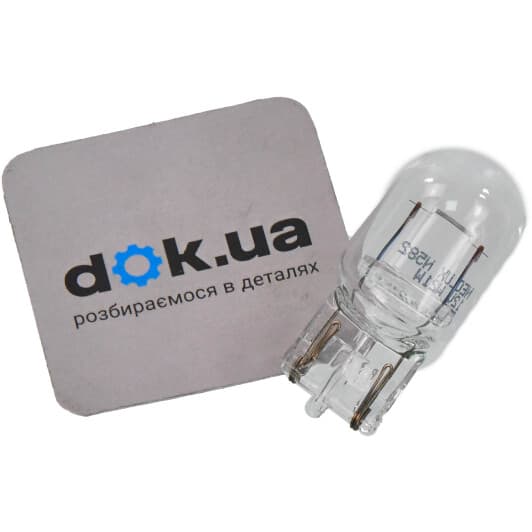 Автолампа Neolux® W21W W3x16d 21 W прозрачная N582