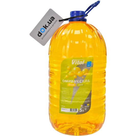 Омыватель стекла Vitol летний 5 °С дыня (5 л)