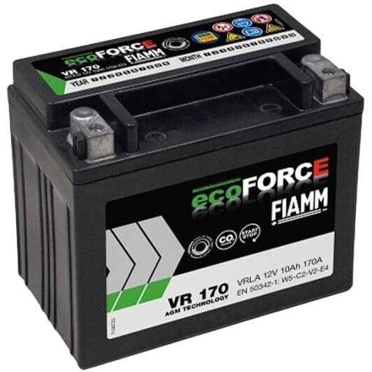 Аккумулятор Fiamm 6 CT-10-L Ecoforce AGM 7906332