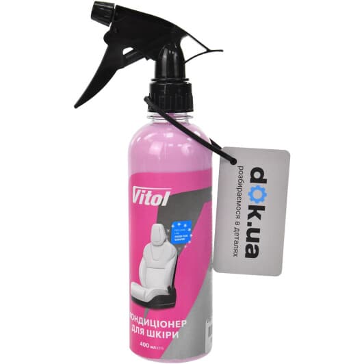 Полироль для салона Vitol Leather Conditioner 400 мл