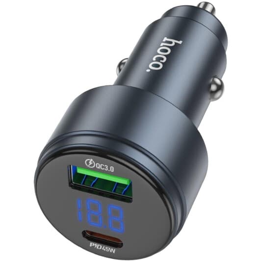 USB зарядка в авто Hoco Z57B 6942007633161
