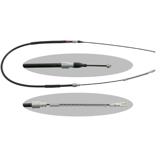 01657 Febi Трос ручного гальма для Mercedes T1