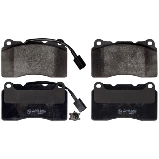 116107 Febi Тормозные колодки для Lancia Delta